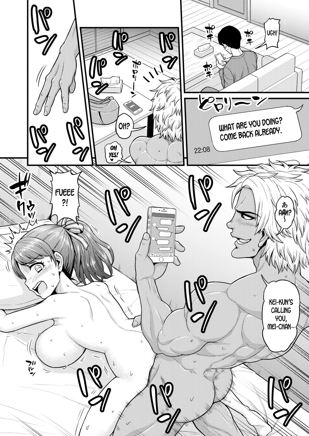 Hentai Manga Comic-Watching This Bitch-Read-39